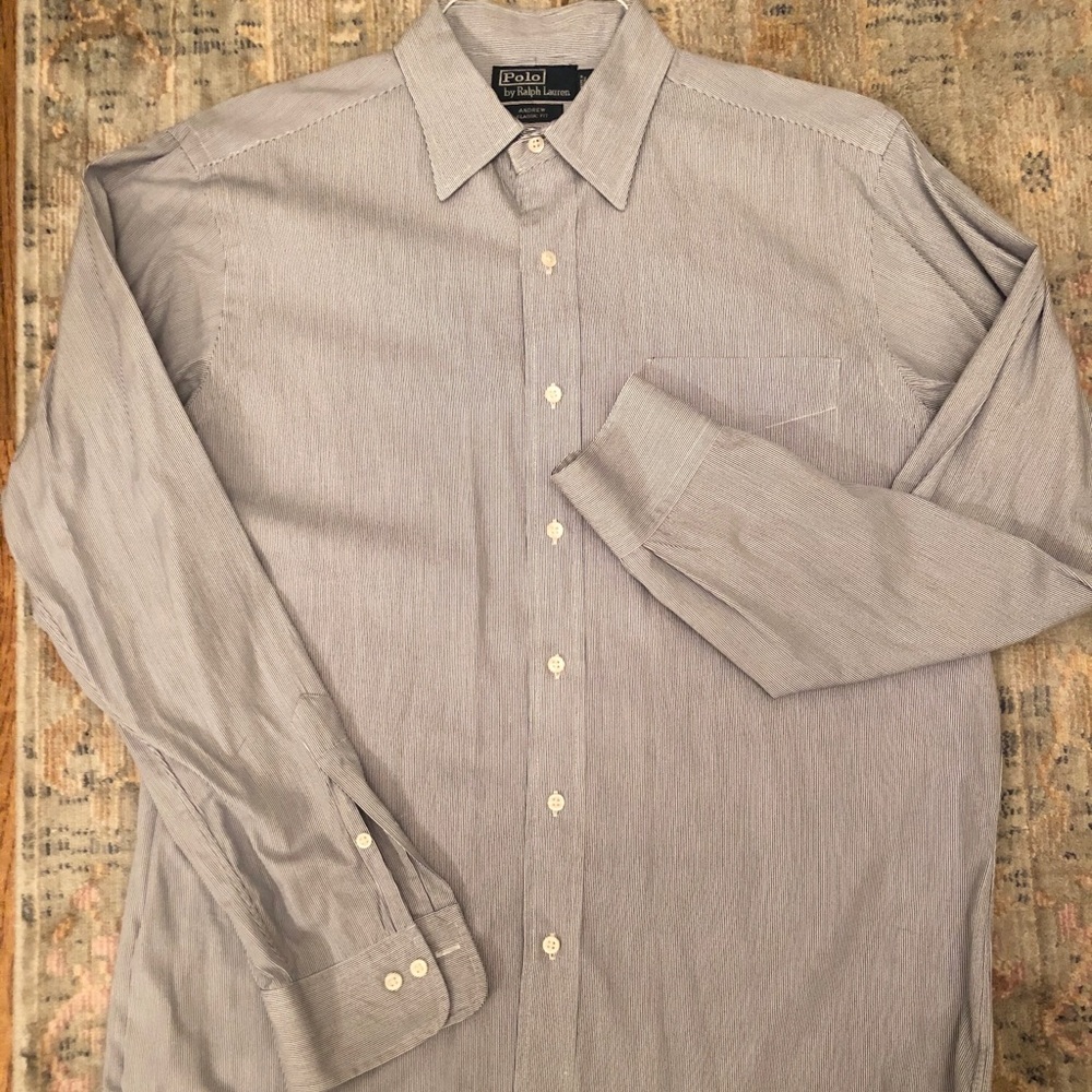 Polo by Ralph Lauren Men’s Dress Shirt 16 34/35